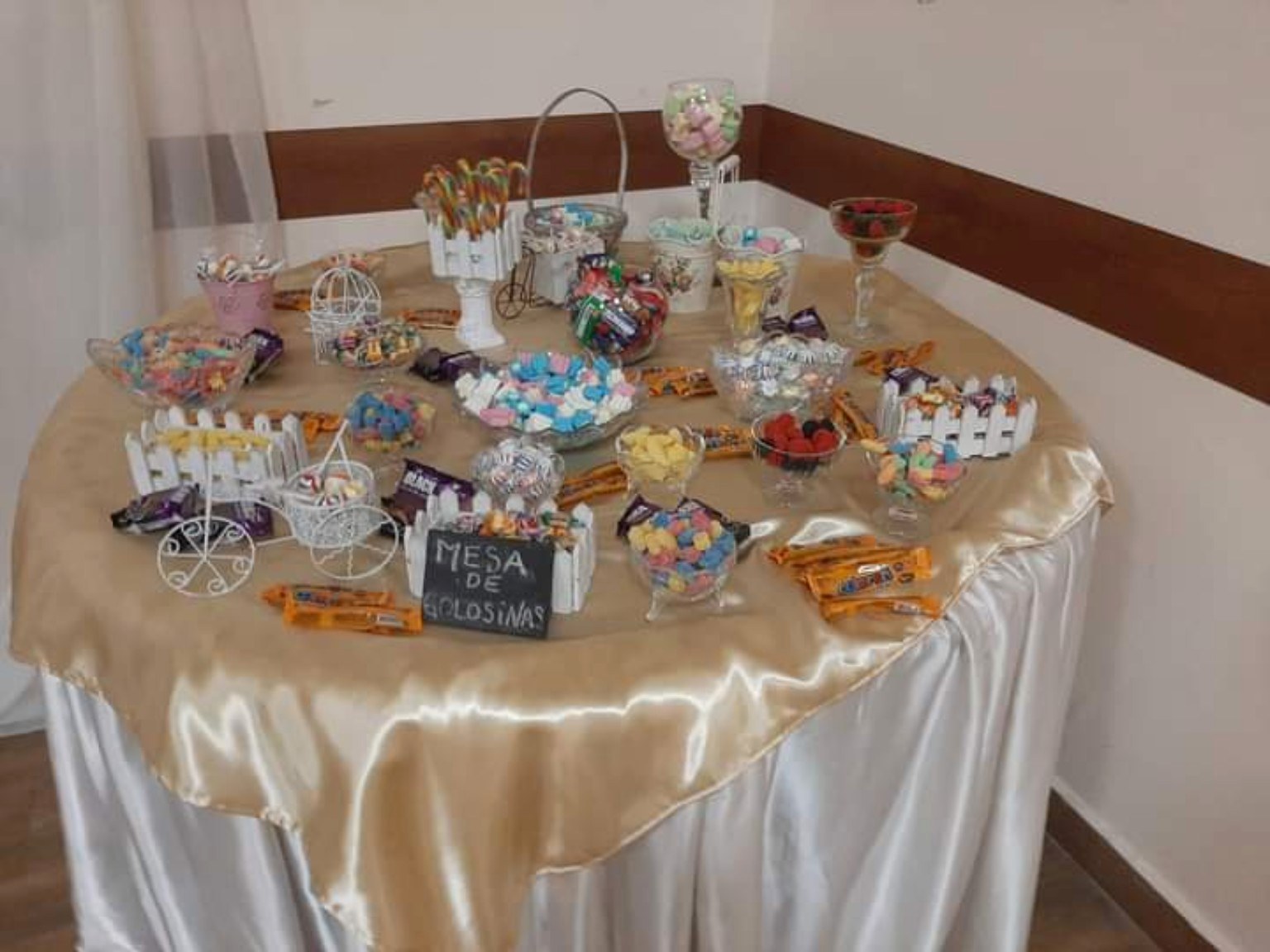Mesa de golosinas